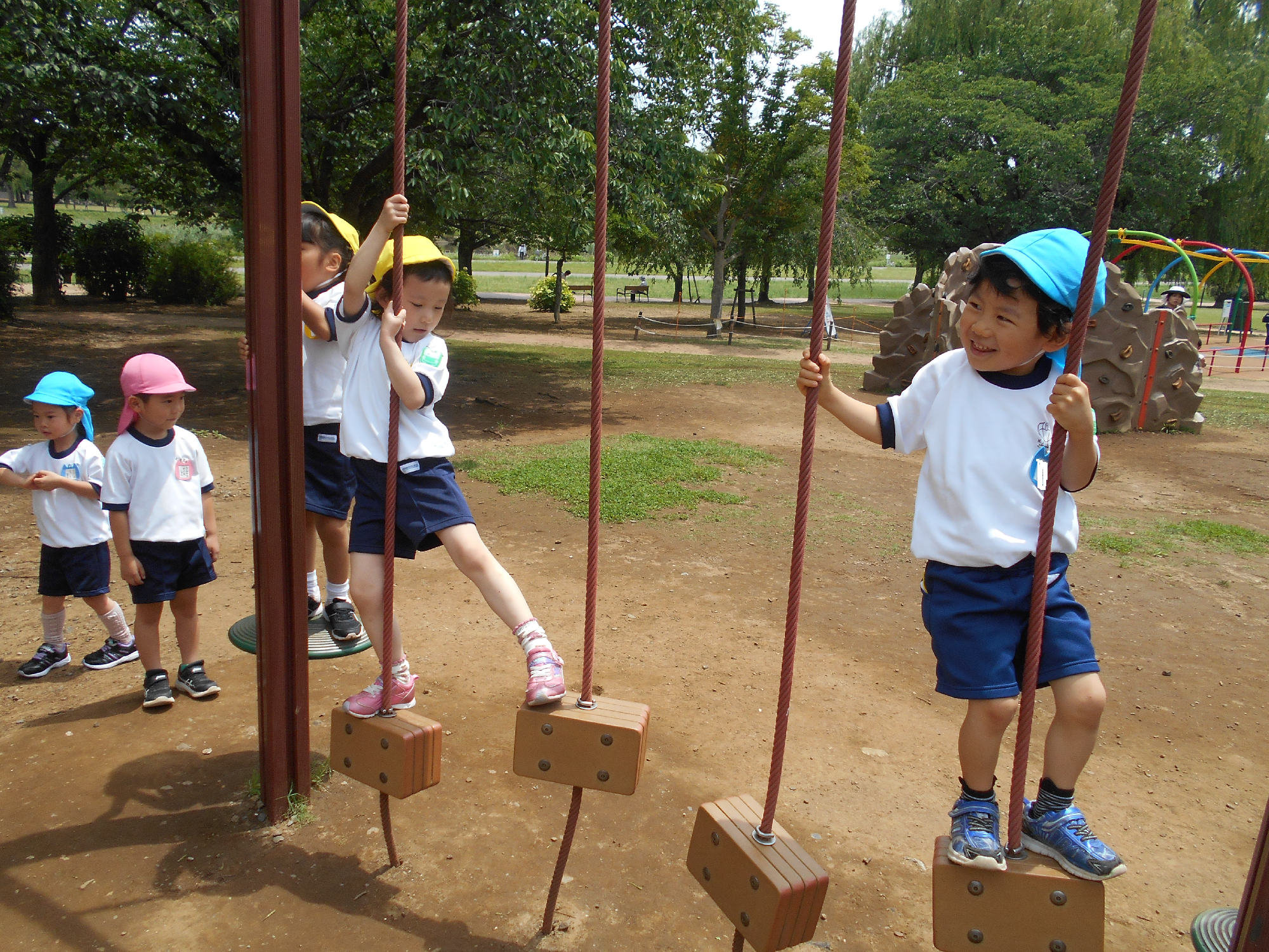 年中組　園外保育「柏ふるさと公園」