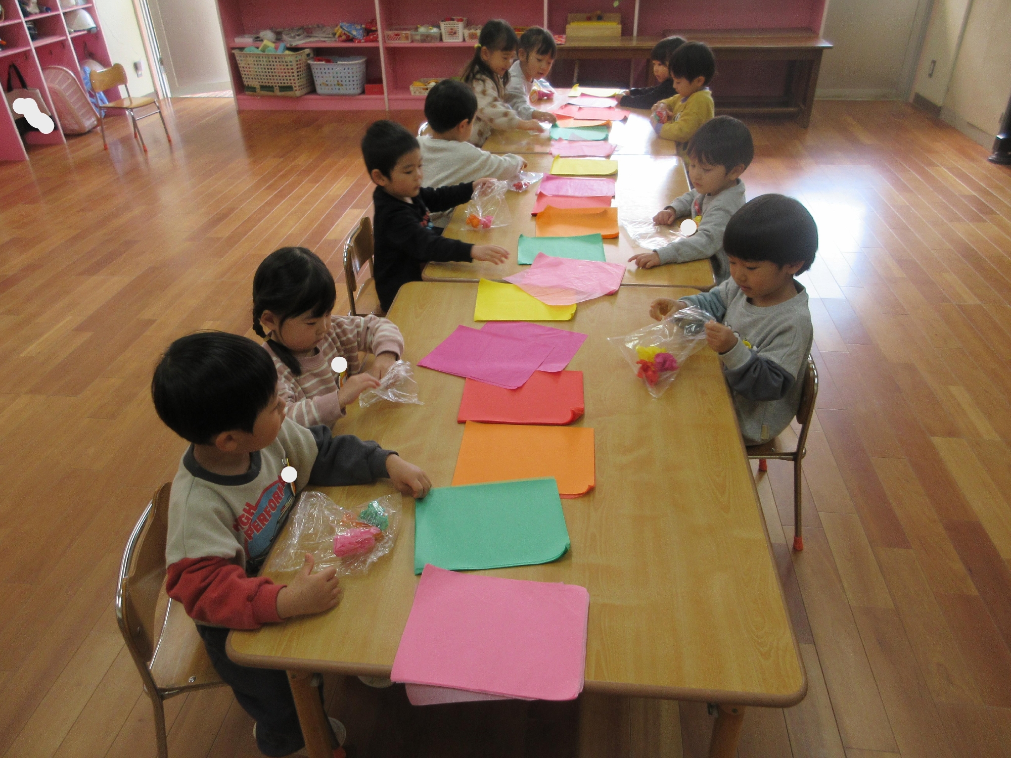 つくし組　おひなさま製作