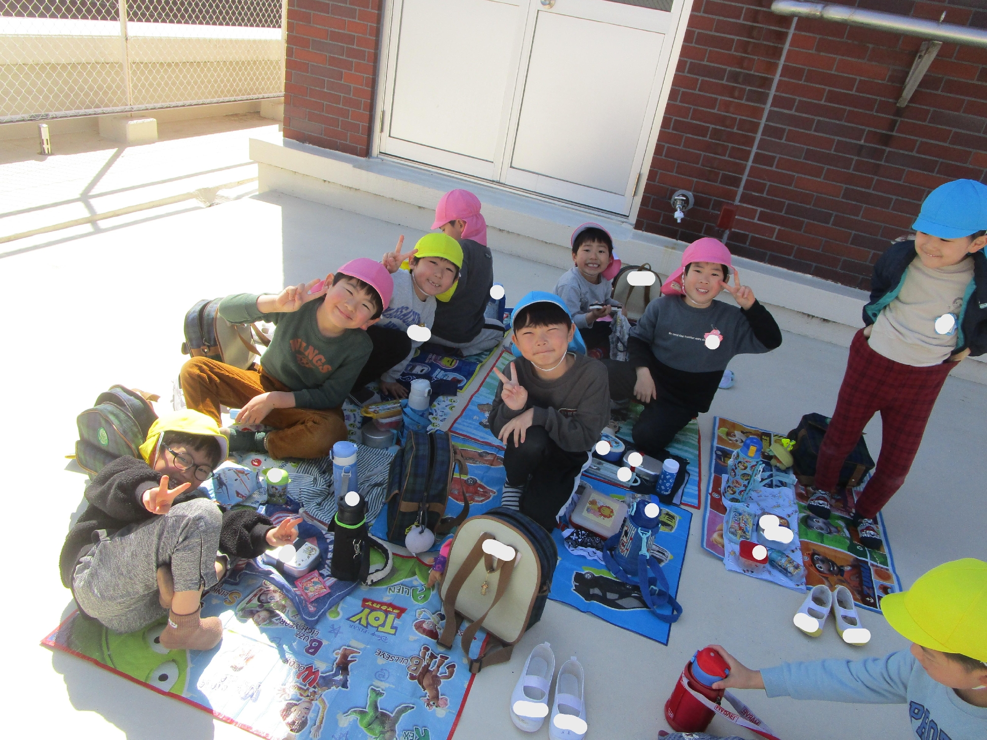 年長組　～お弁当交流～