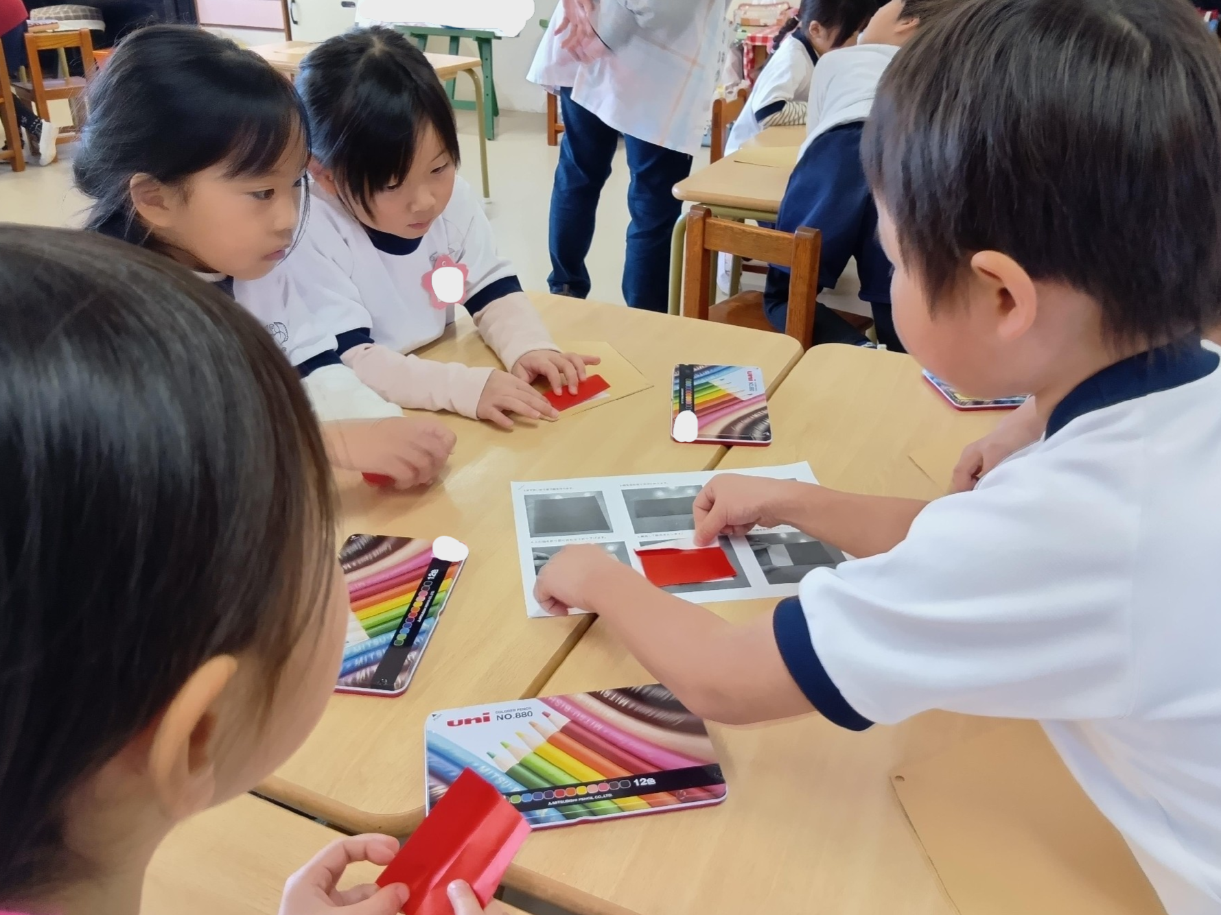 年長組　絵馬作り