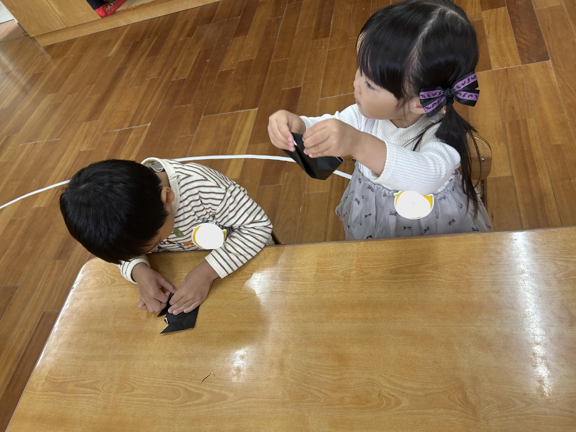 年少ぱんだ組　ハロウィン製作