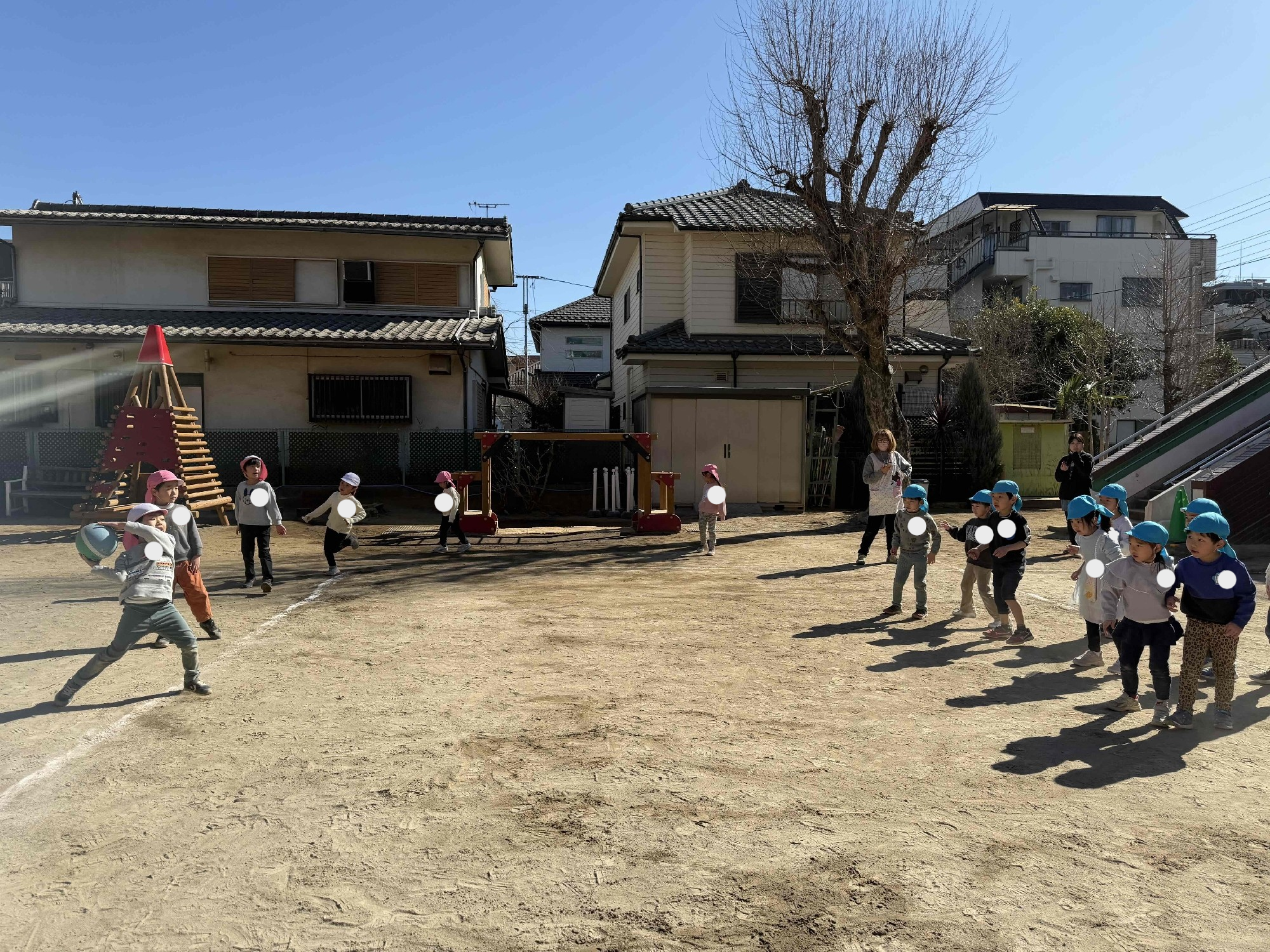 年長組　ドッジボール大会！！