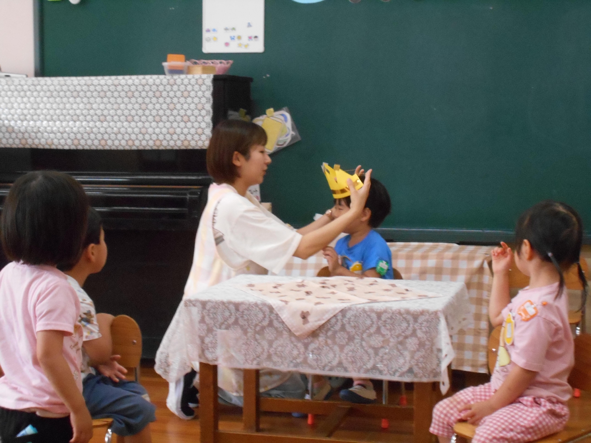 年少　ぱんだ組　誕生日会