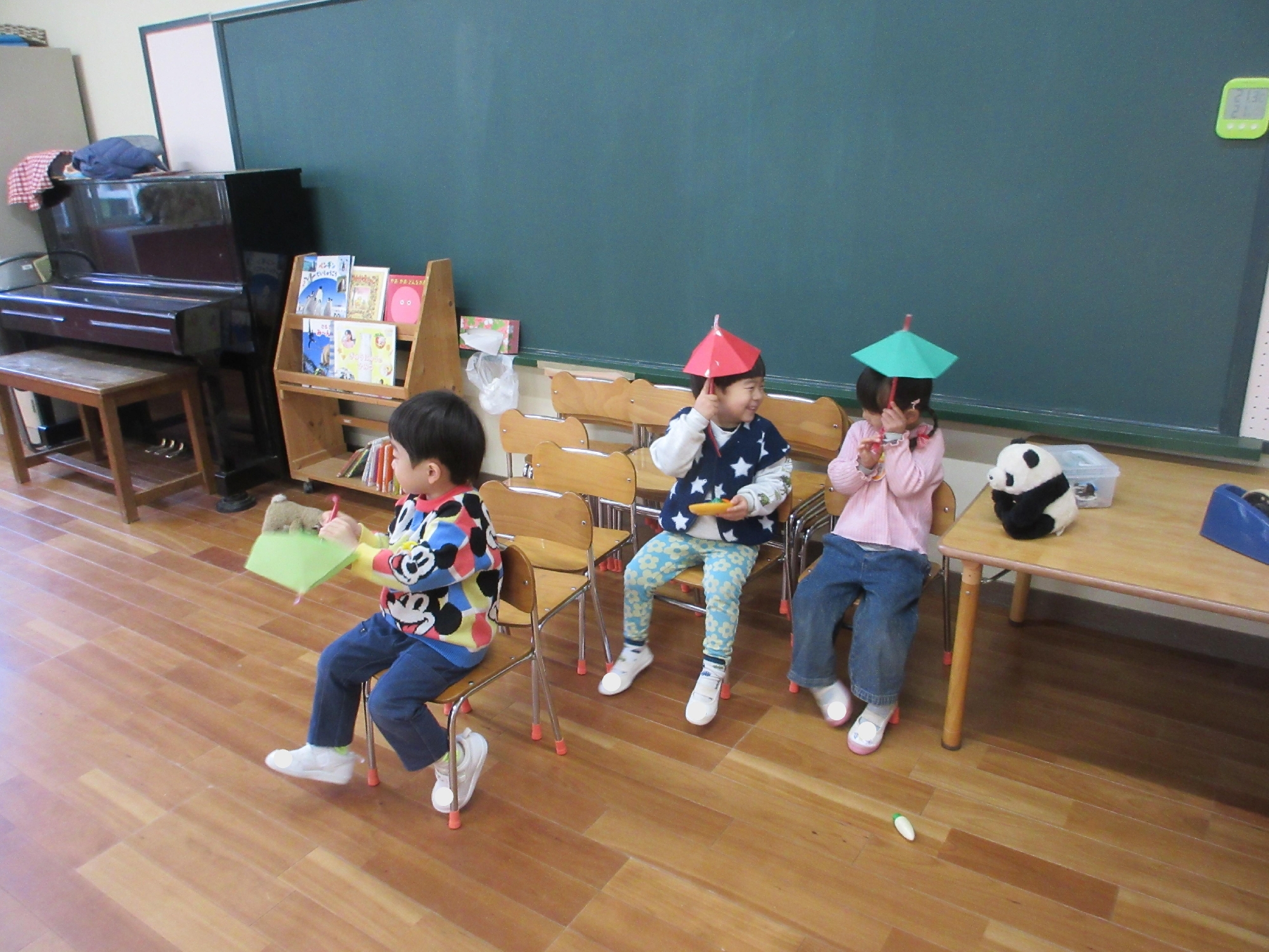 つくし組　ごっこ遊び～雨が降ったよ～