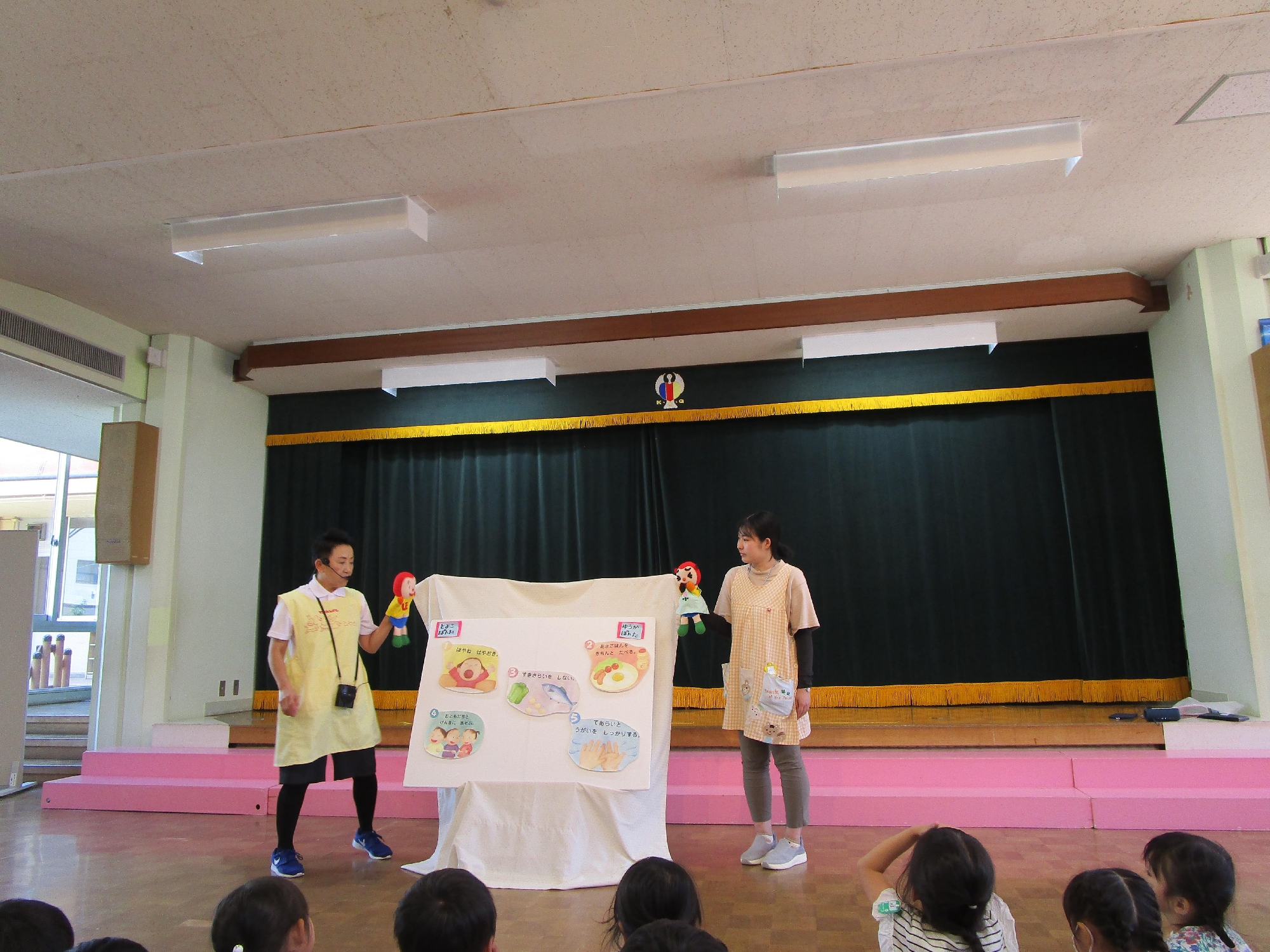 年長組　お腹元気教室