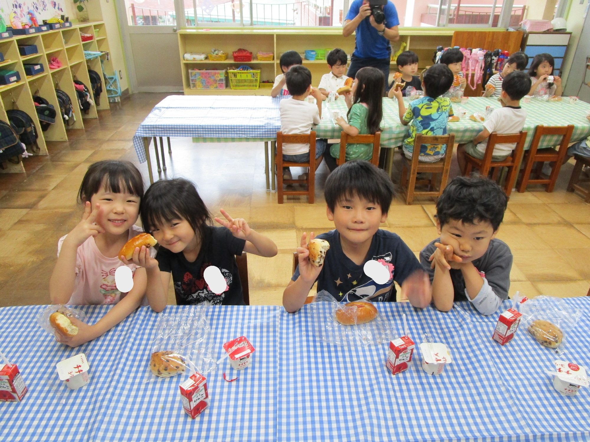 年長組　おとまり会！⑫朝食