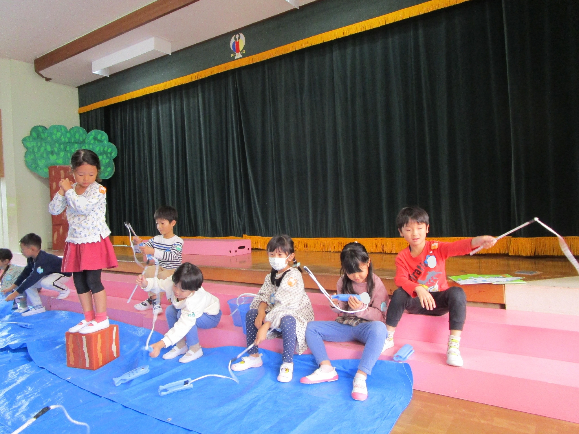 年長組　劇の会に向けて