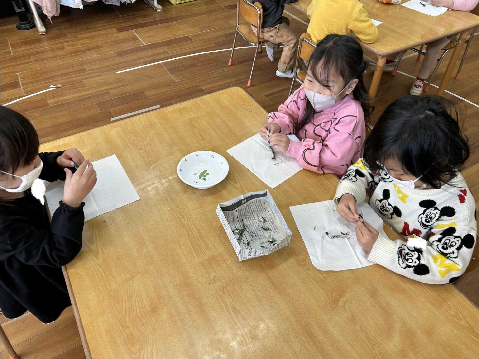 年少組　味噌汁作り