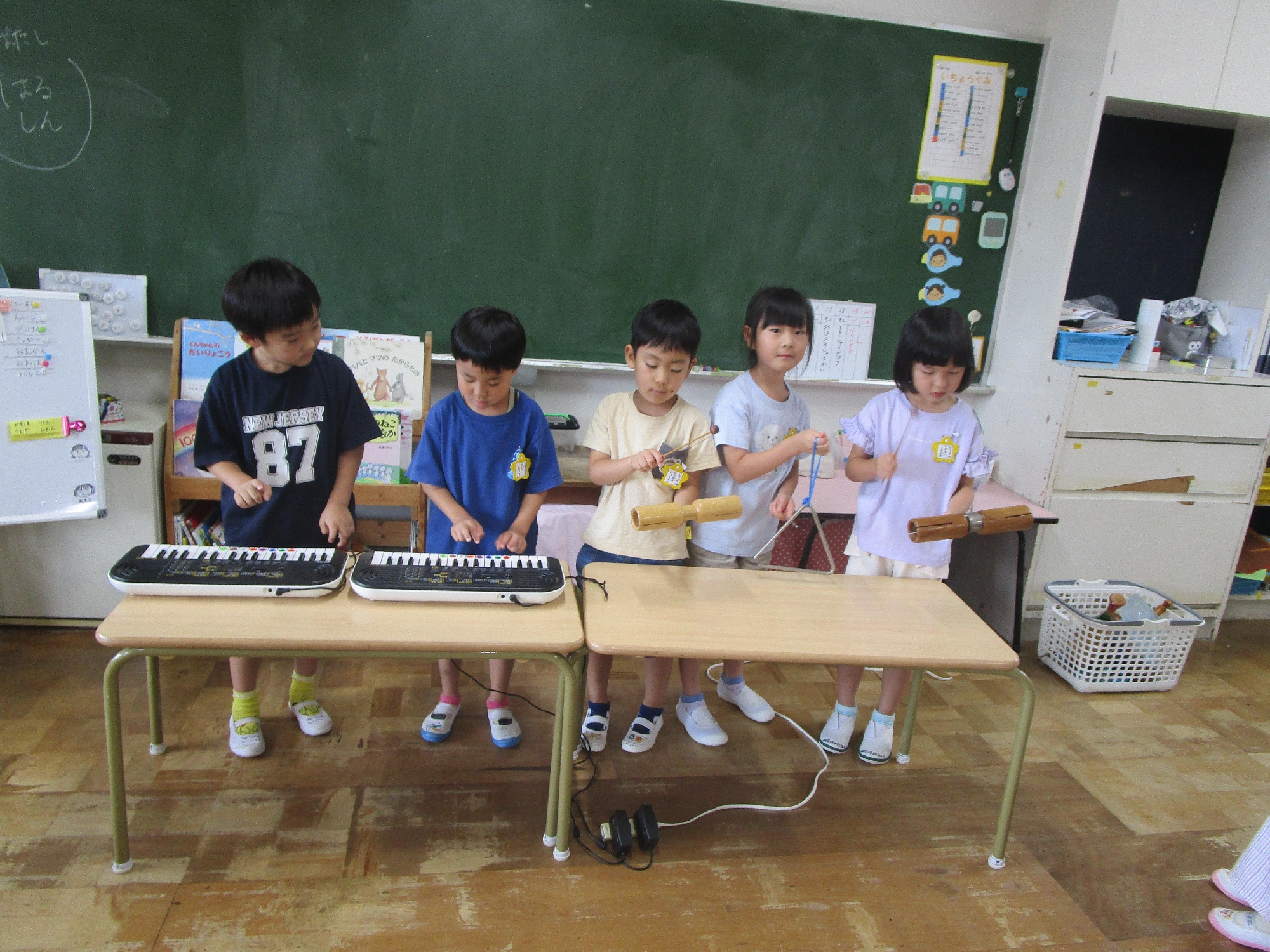 年長組　音楽活動