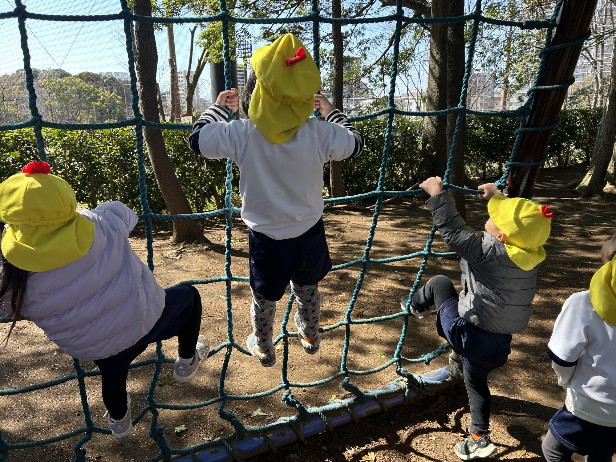 年少組　修了遠足　流山運動公園