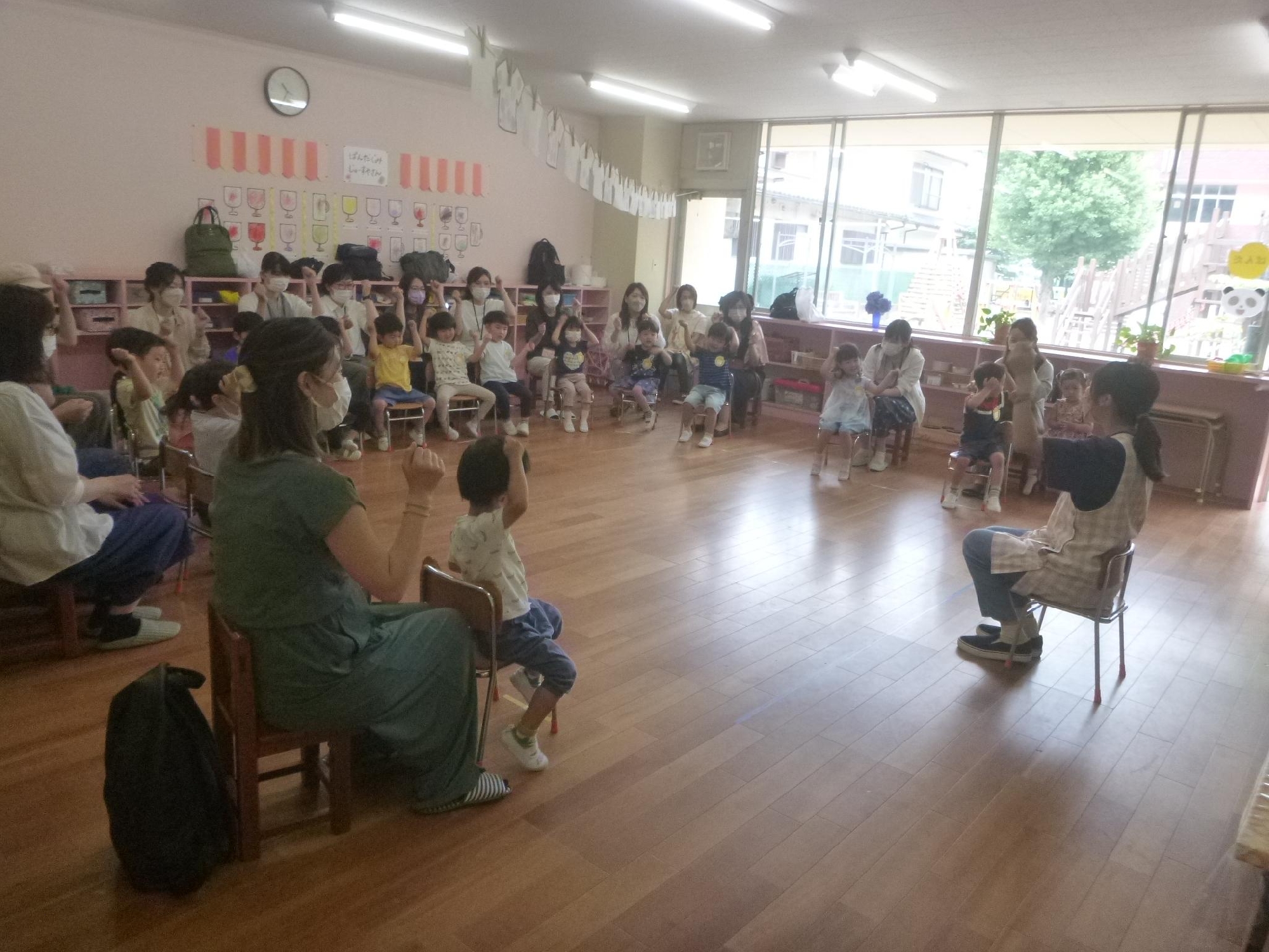 年少組参観