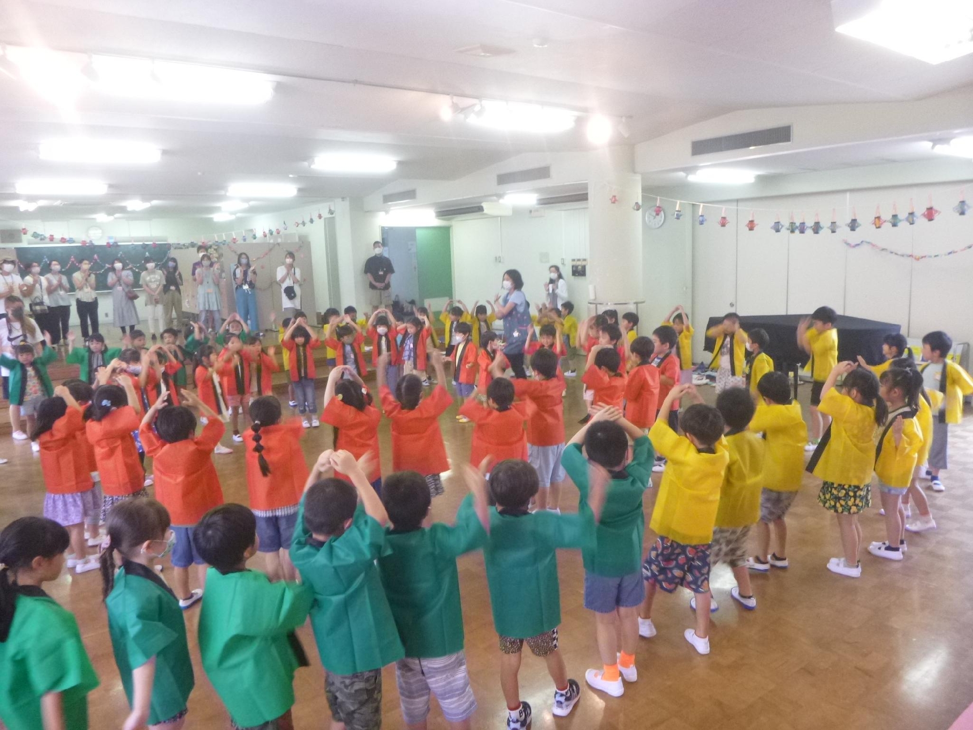 かしわようちえん夏祭り