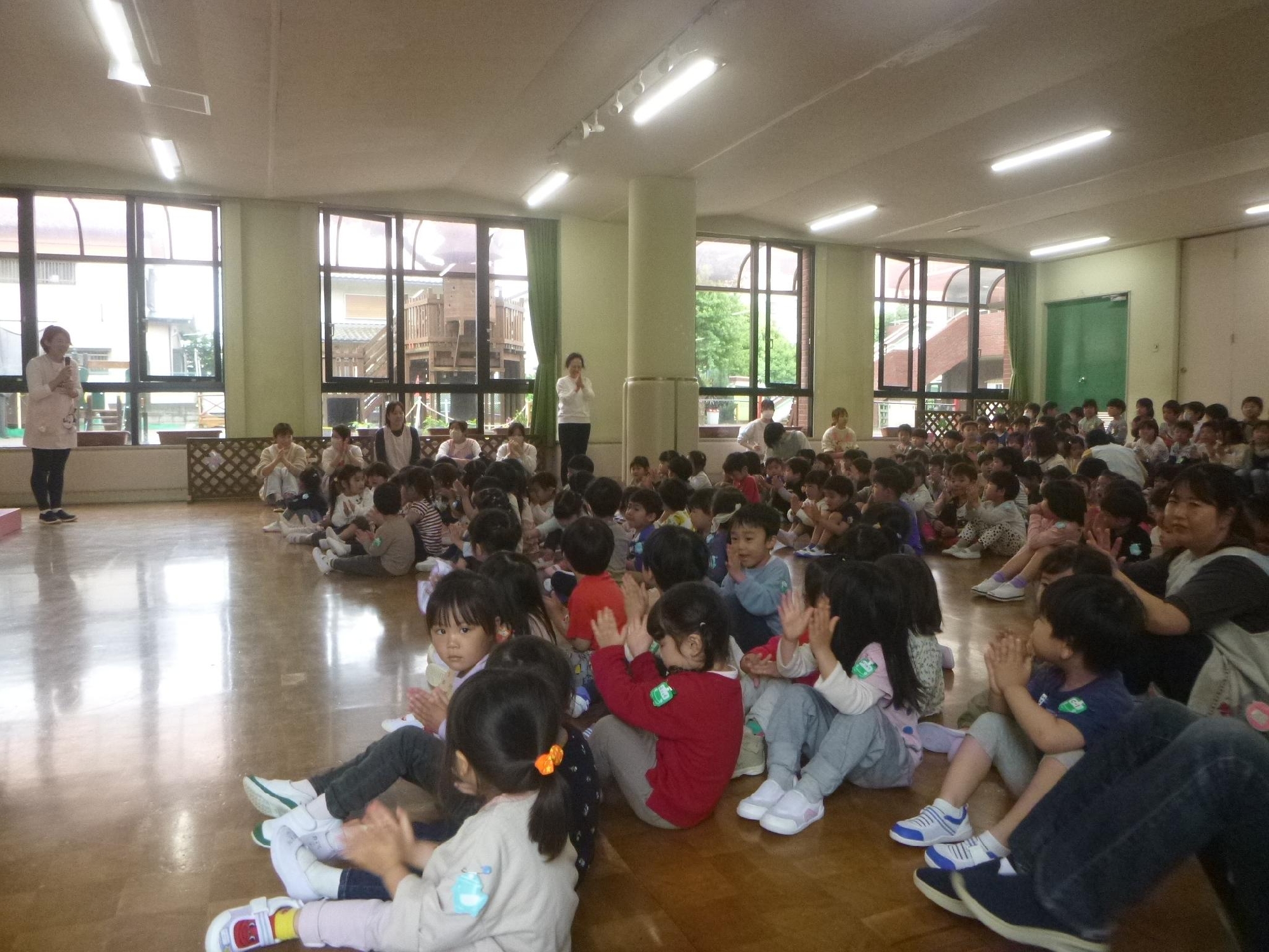 全学年　5月おはよう集会