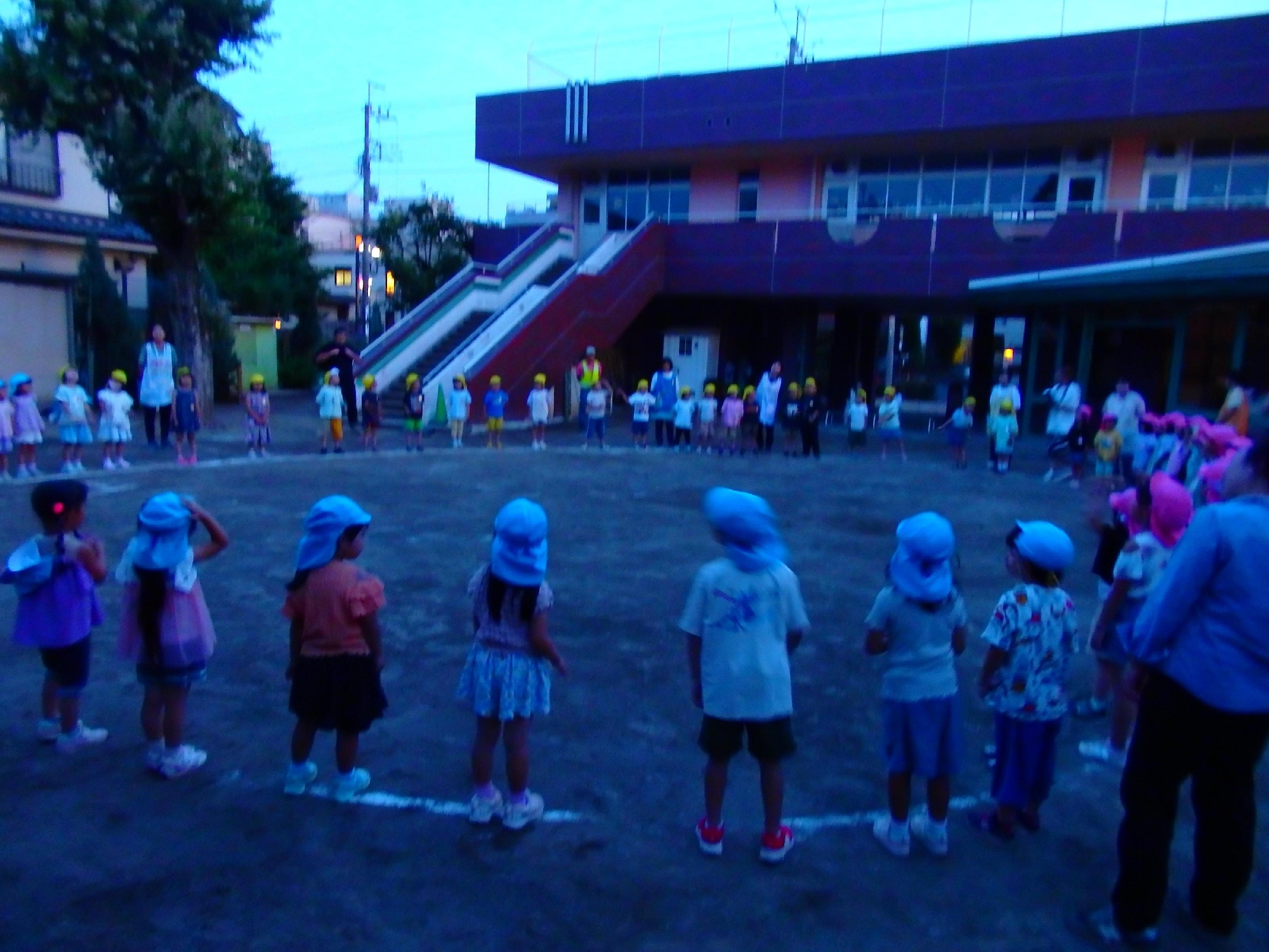 年長組　おとまり会！⑦夕涼み会