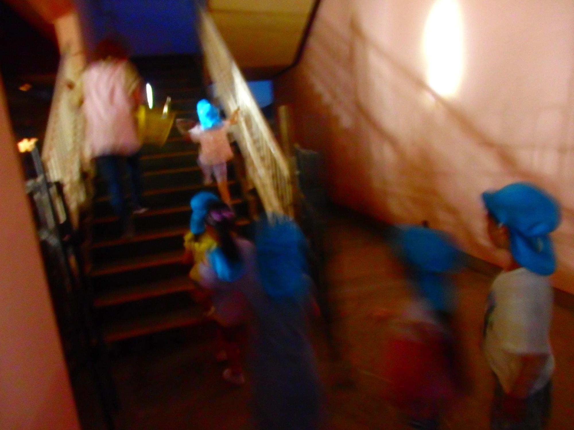 年長組　おとまり会！⑧夜の幼稚園