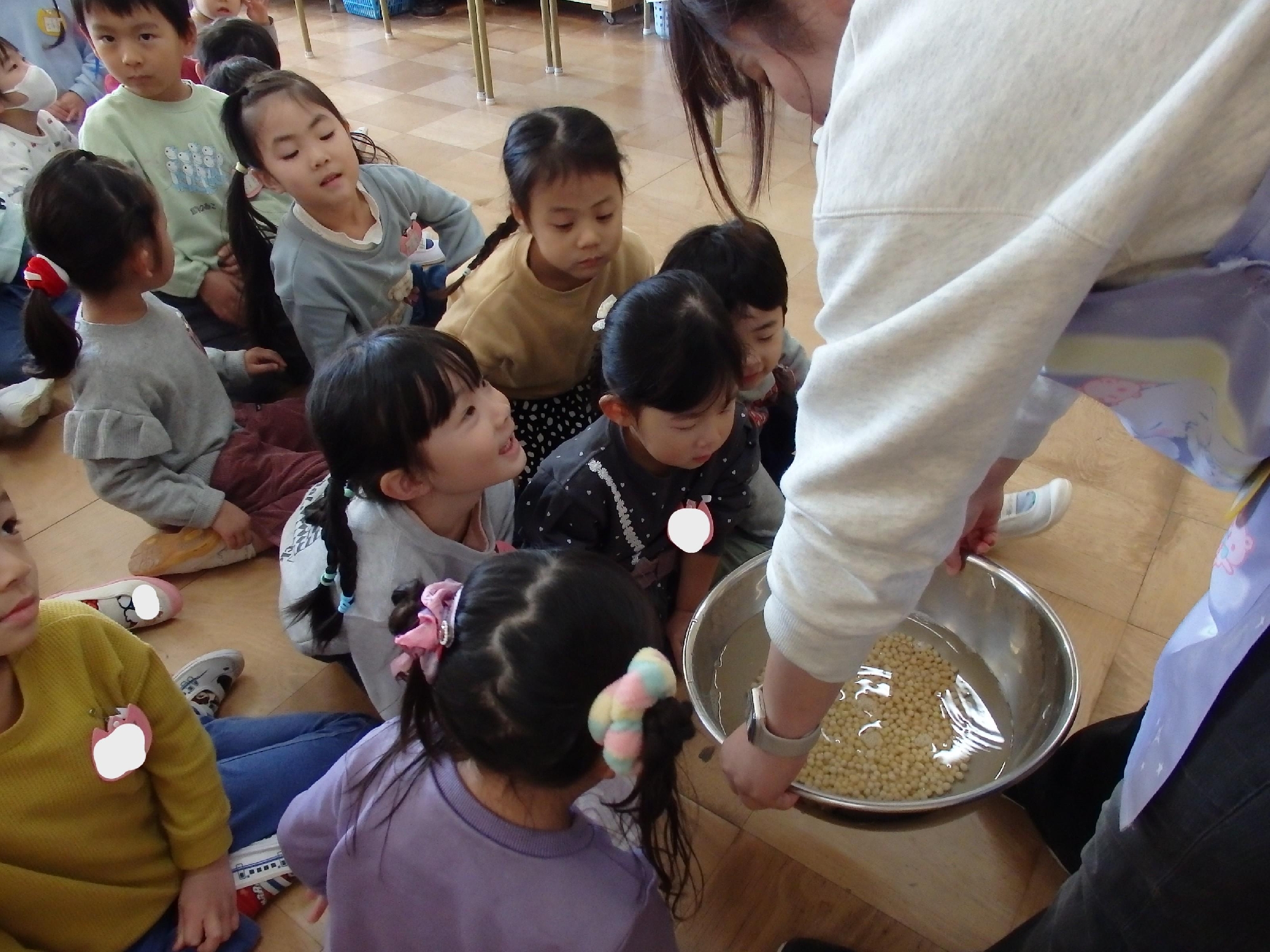 年中組　みそ作り