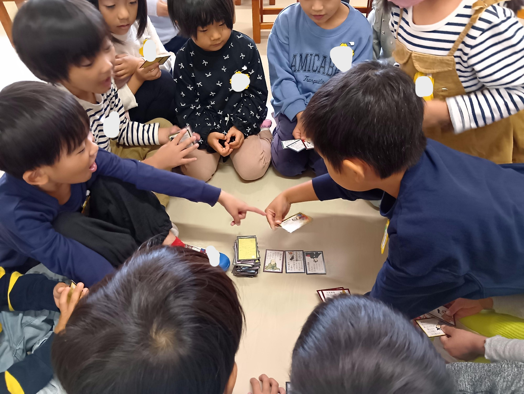 年長組～百人一首～