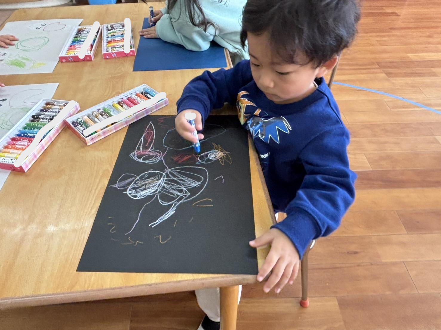 年少組　クリスマス想像画