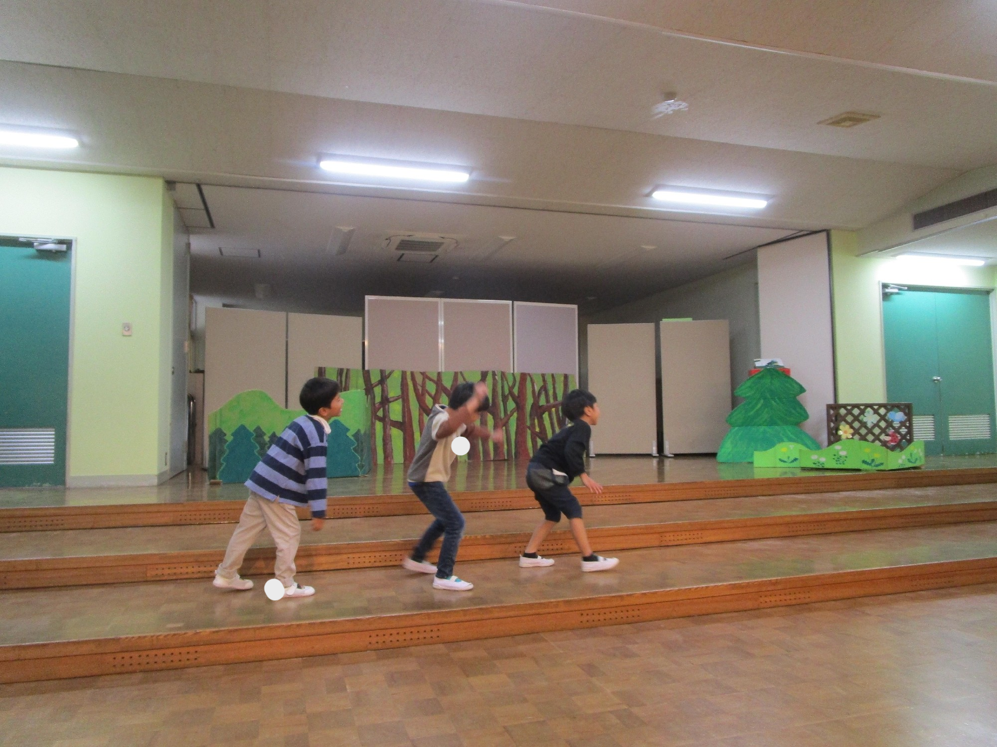 年長組　劇に向けて