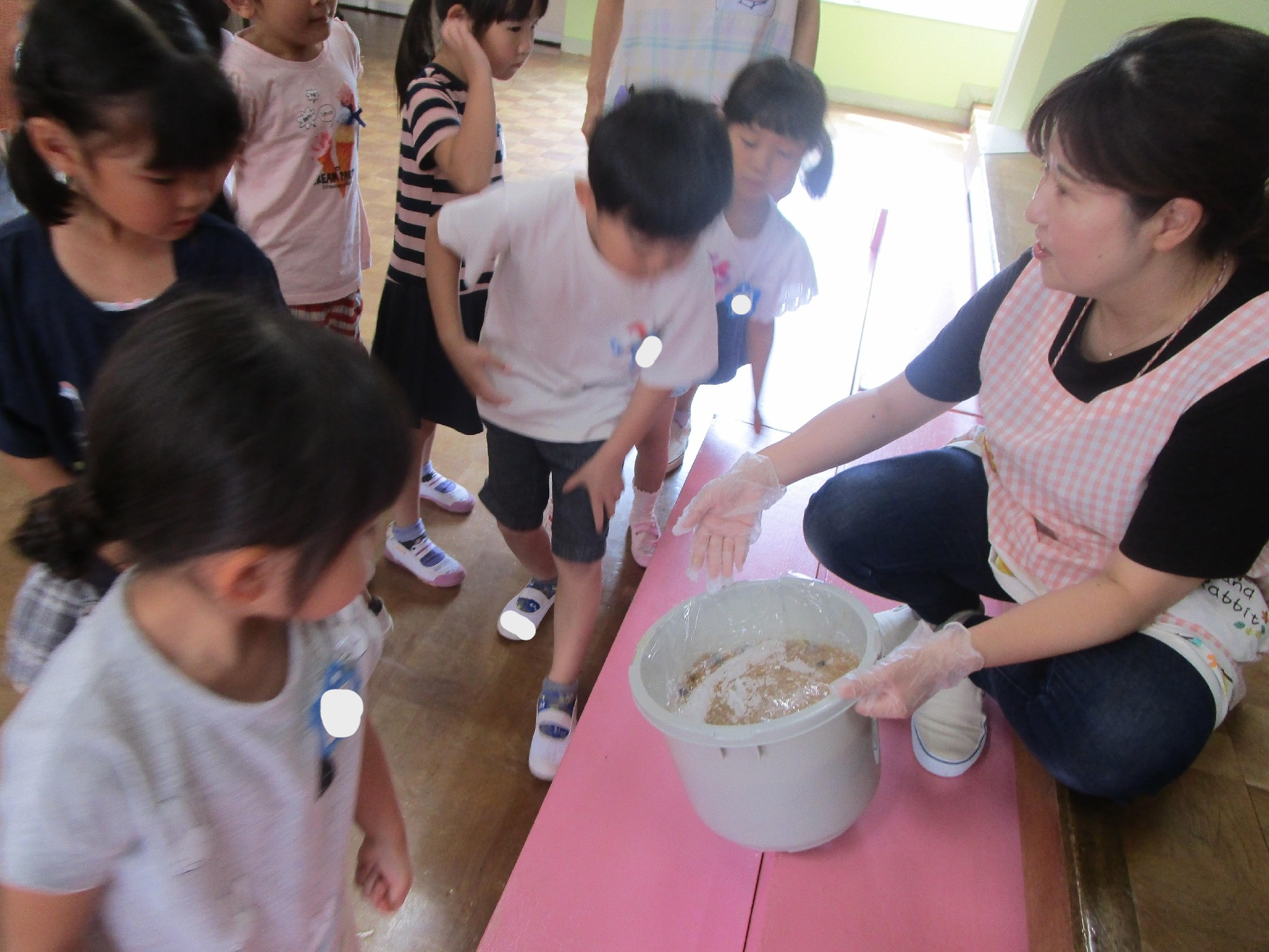 年長組　味噌その後～